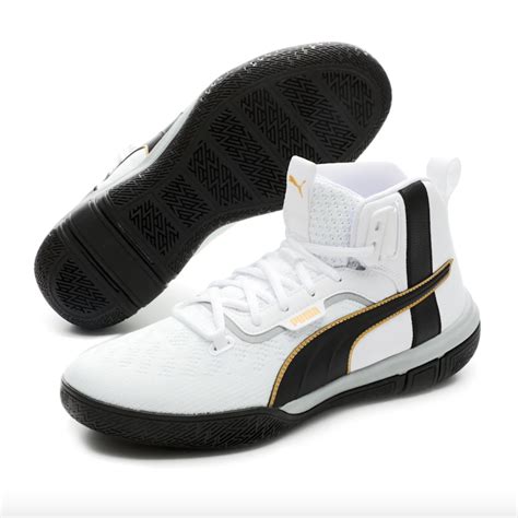 Era importante traer mucha alegría, esperanza a quienes nos están mirando. Focus sur les Puma Legacy de Luc Abalo. Chaussures de Handball