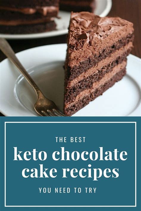 The Best Keto Chocolate Cake Recipes Low Carb Recipes Dessert Keto