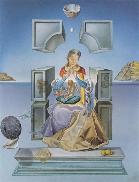 Salvador Dali The Madonna Of Port Lligat Surreal Art Salvador Dali Dali