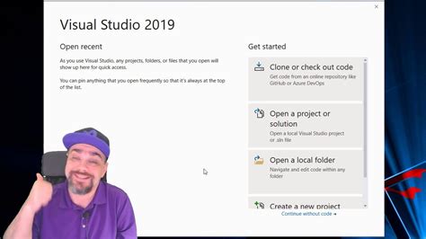 Getting Started With Visual Studio 2019 YouTube