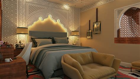 Master Bedroom Moroccan Arabian Style On Behance