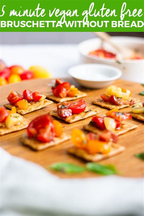 Whether you're looking for dairy free dips or finger foods, these are the best dairy free appetizers you'll find on the internet. Vegan Gluten Free Bruschetta without Bread | Recipe | Appetizer recipes, Vegan gluten free ...