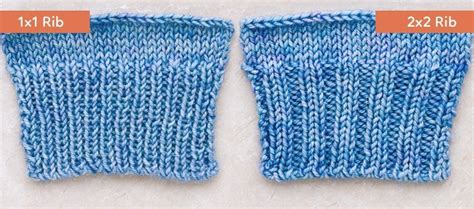 Rib Knitting For Beginners 1x1 And 2x2 Rib Tutorial Peaceful Place
