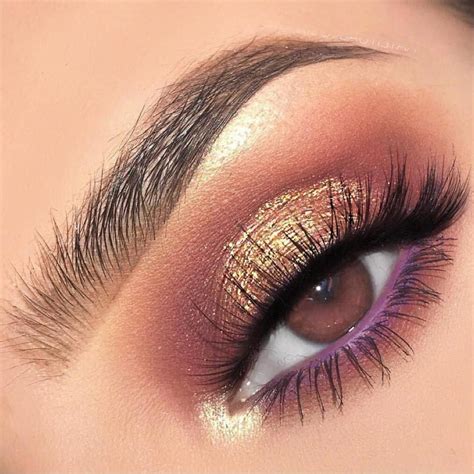 Best Gold Eye Makeup Looks And Tutorials Gold Makeup Looks Black Girl