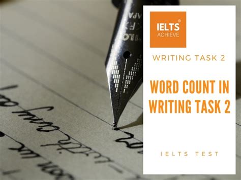 Word Count In Writing Task 1 And 2
