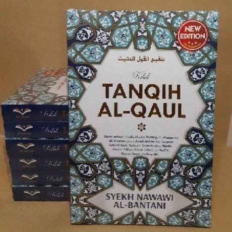 Jual Kitab Tanqih Al Qoul Syekh Nawawi Al Bantani Shopee Indonesia