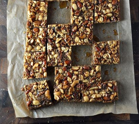 Let stand 2 minutes on cookie sheet; Maple Nut Bars | Recipe | Baking, Holiday baking, Paleo dessert