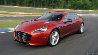 2017 Aston Martin Rapide S Color Volcano Red Front Three Quarter