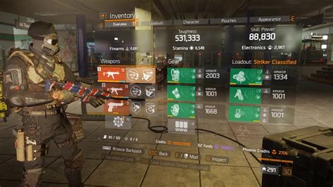 The Division My Striker Build Youtube
