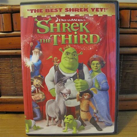 Shrek The Third Dvd Cover