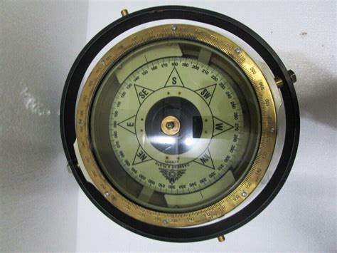 cassens plath marine compass type 11 germany from ship salvage 1383 ebay