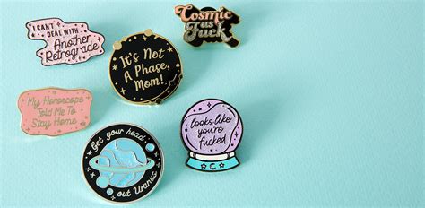 Cool Pins Jacket Pins Backpack Pins Free Delivery Available Punkypins