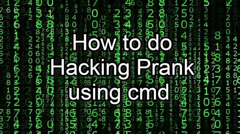 hacker cmd prank