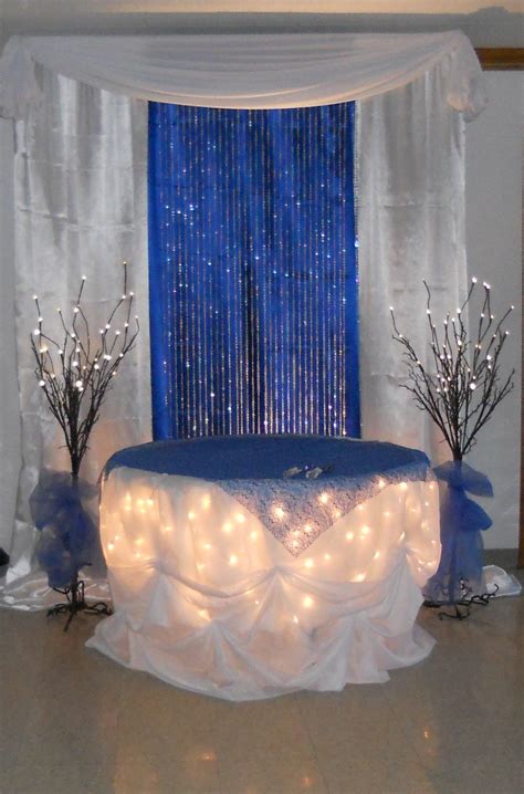 Image 15 Of Royal Blue And Pink Wedding Decoration Ideas Barbra