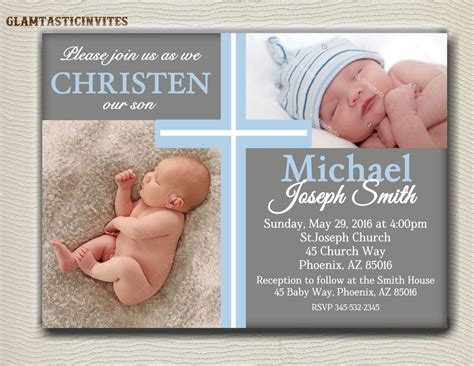 Maybe you would like to learn more about one of these? boy baptism invitations background | Baby dedication ...