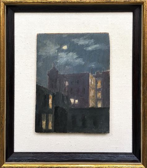 Night Sky With Buildings Ca 1904 By Manierre Dawson American 1887