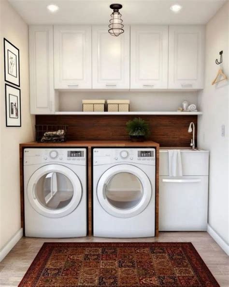Maximize Your Space With These Small Laundry Room Cabinets Ideas