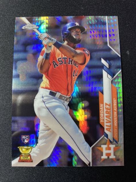 Maybe you would like to learn more about one of these? 2020 TOPPS CHROME YORDAN ALVAREZ RC REFRACTOR # 200 - 7 ...