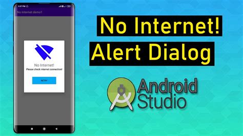 How To Create No Internet Alert Dialog No Internet Dialog Android