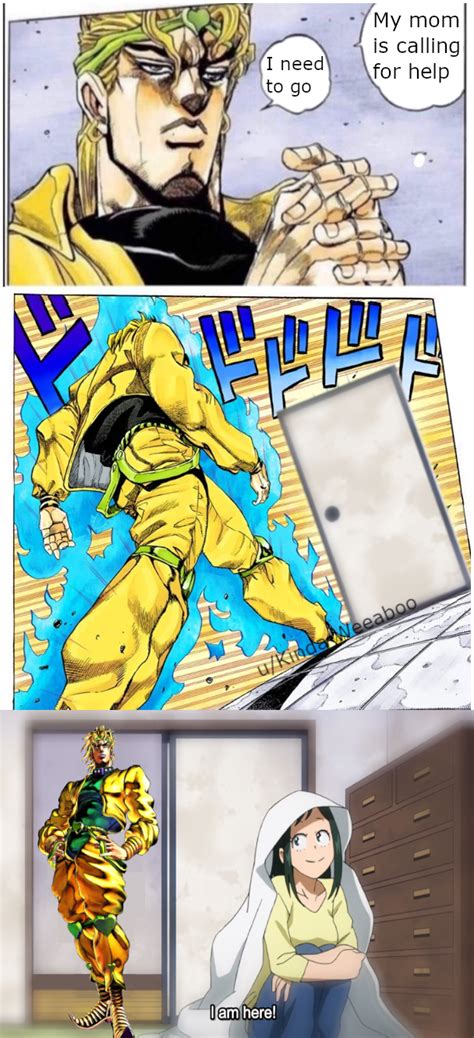 Dio Is Here Dio Walk Gamer Dio Know Your Meme