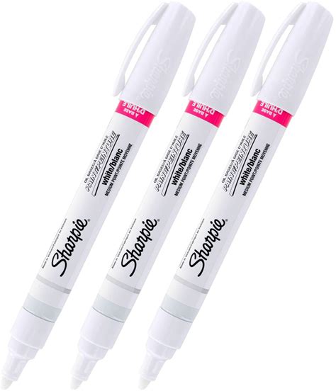 In this video i'm looking at water based gloss paint and trying to get over my fear of it. Amazon.com: Sharpie, Medium Point, White Ink, Oilased ...