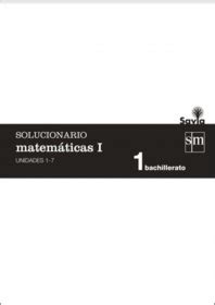 Solucionario Matematicas Bachillerato Sm Savia Pdf Ciencias Y Hot Sex Picture