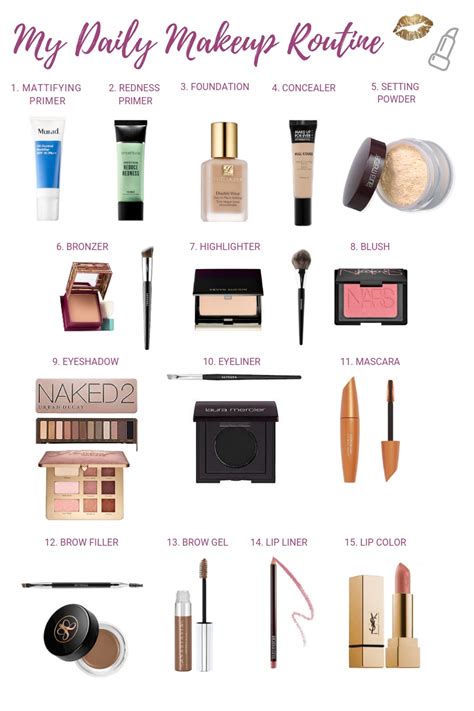 My Daily Makeup Routine The Glamorous Gal Everything Fashion