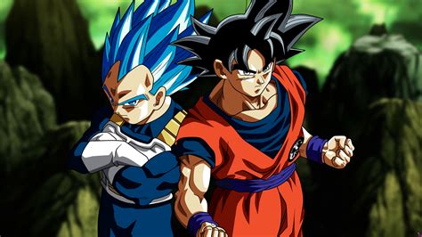 Free Download Wallpaper 4k Son Goku Vegeta In Dragon Ball Super 4k 4k