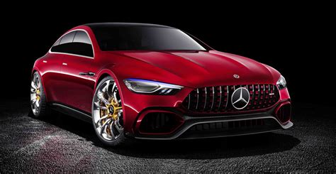 Mercedes Amg Gt Concept Is A Sporty Four Door Fastback Slated For