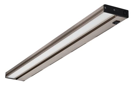 Led under cabinet lighting makes your life easier in the kitchen as well as decorate it. NICOR Lighting Slim 30-Inch Dimmable LED Under-Cabinet ...