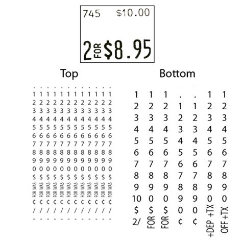 Monarch 1152 02 Label Price Gun