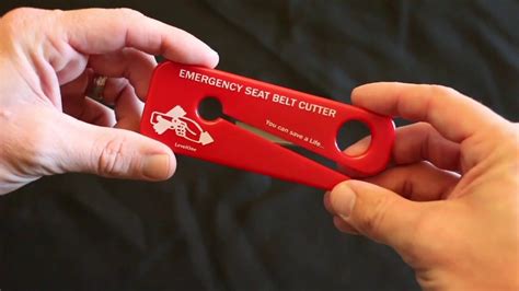 seat belt cutter youtube