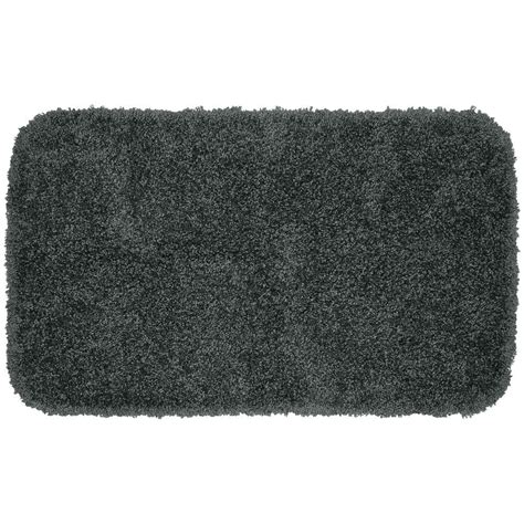 Find bath rugs & mats at wayfair. Garland Rug Serendipity Dark Gray 24 in. x 40 in. Washable Bathroom Accent Rug-SER-2440-15 - The ...