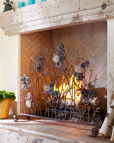 Freestanding Glass Fireplace Screen Fireplace World