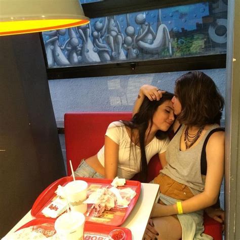 loving lesbians in the diner cute lesbian couples lesbian love cute couples goals the love
