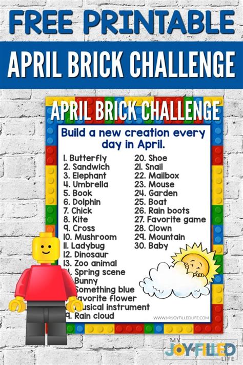 30 Day Lego Challenge For Kids Enchanted Little World
