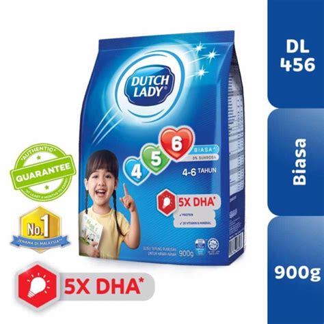 Dutch lady formulated milk powder for children is filled with nutrients that can support your child's growth and development such as protein, dha, calcium. Dutch lady milk powder 900g (exp july 2021) | Shopee Malaysia