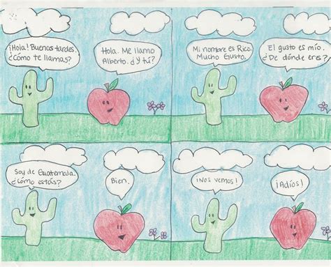 Fun Way To Practice Spanish Make Comic Strips This Is Such A Fun Way