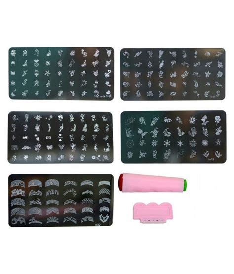Imported Nail Art Stamping Kit With 5 Image Plate T For Woman Buy
