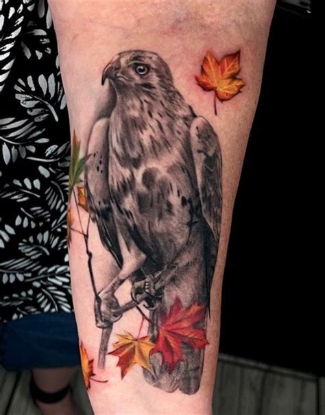 25 Amazing Hawk Tattoos With Meanings Body Art Guru