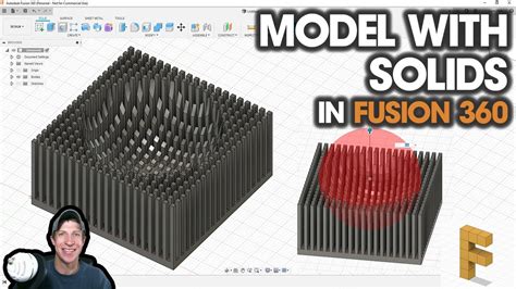 Modeling With The Cut Operation In Fusion 360 Solid Modeling Methods