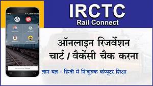Check Railway Reservation Chart Online Train Reservation Chart Time