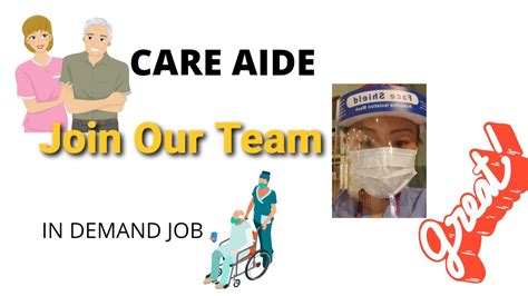 Health Care Aide Job In Demand Job Youtube