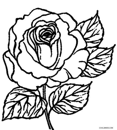 Dibujos de Rosas para colorear Páginas para imprimir gratis