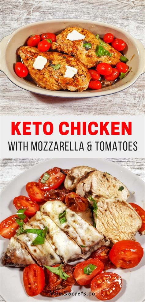 Drizzle or brush melted butter over each piece of chicken. Oven Baked Chicken Breast with Fresh Mozzarella & Cherry ...