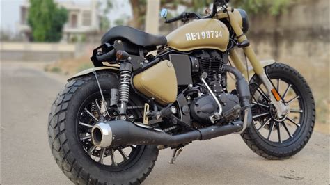 Royal Enfield Classic 350 Signal Modifications Bullet Modified