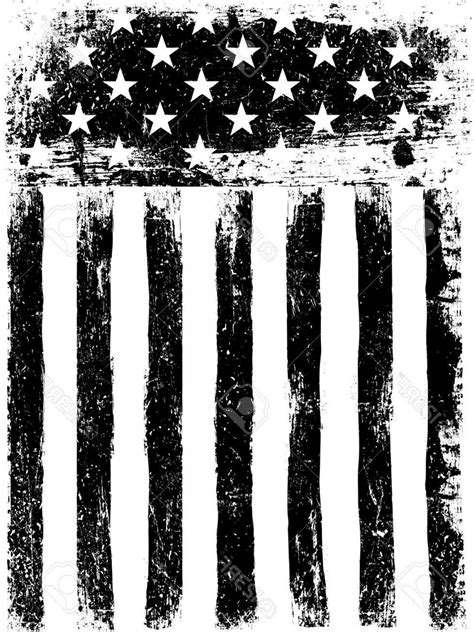 Grunge American Flag Vector At Collection Of Grunge