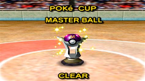 Pokémon Stadium Poke Cup Full Master Ball Youtube