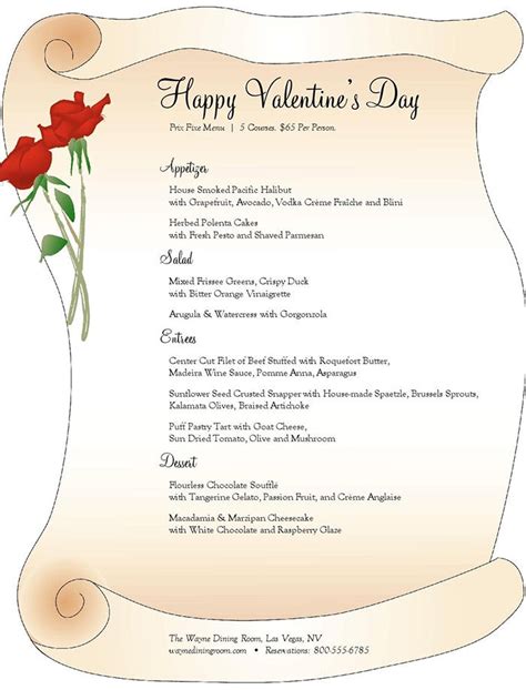 Valentines Menu - 47+ Free Templates in PSD, EPS Format Download
