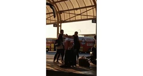 Eski Ve Yeni Sevgilinin Yumruk Yumruğa Kavgası Kameralarda - Bursa